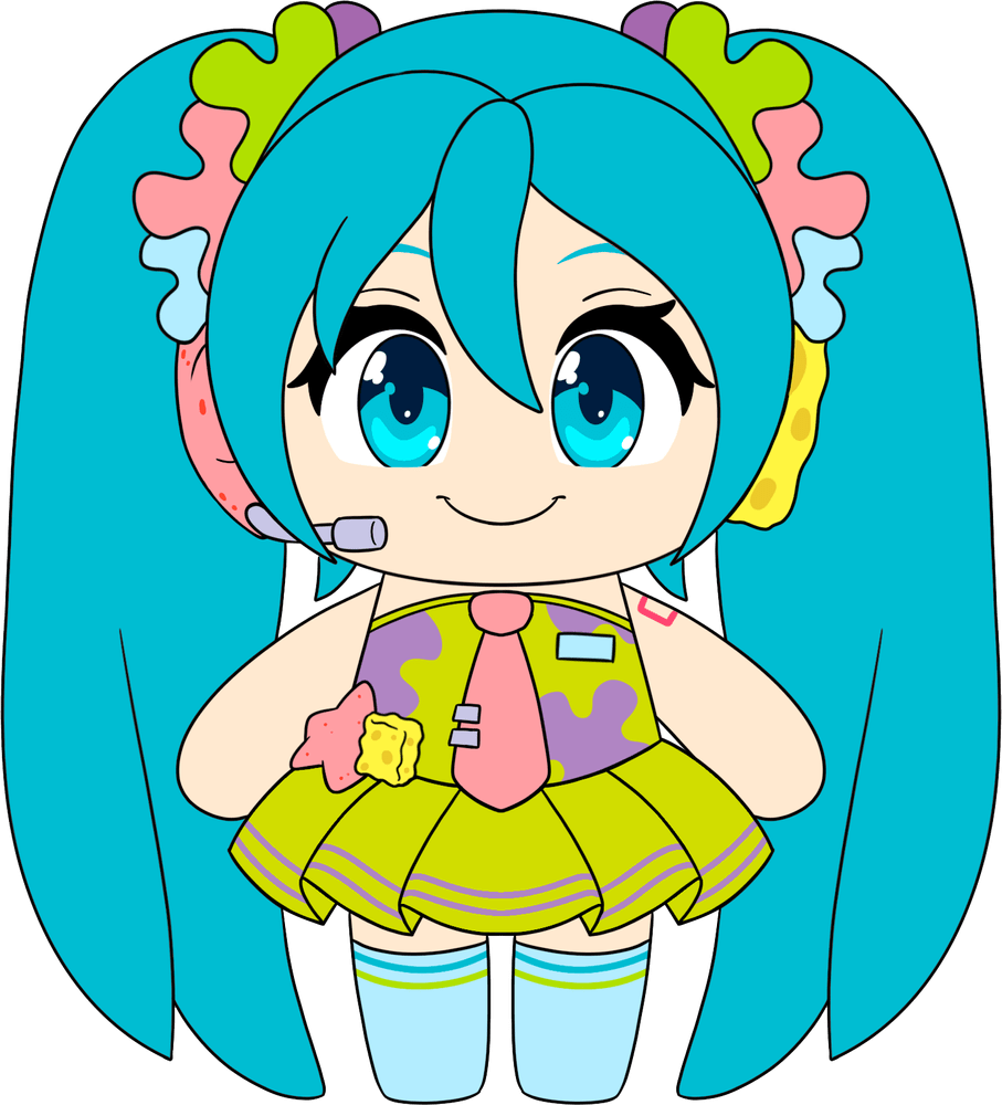 Patrick Miku Plush (9in)