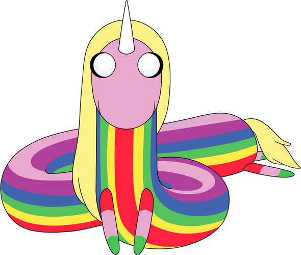 Concept of Lady Rainicorn Plush (9in)