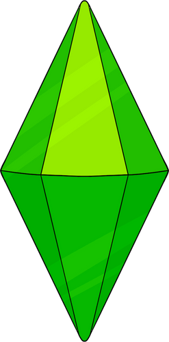 Concept of Plumbob Plush (9in)