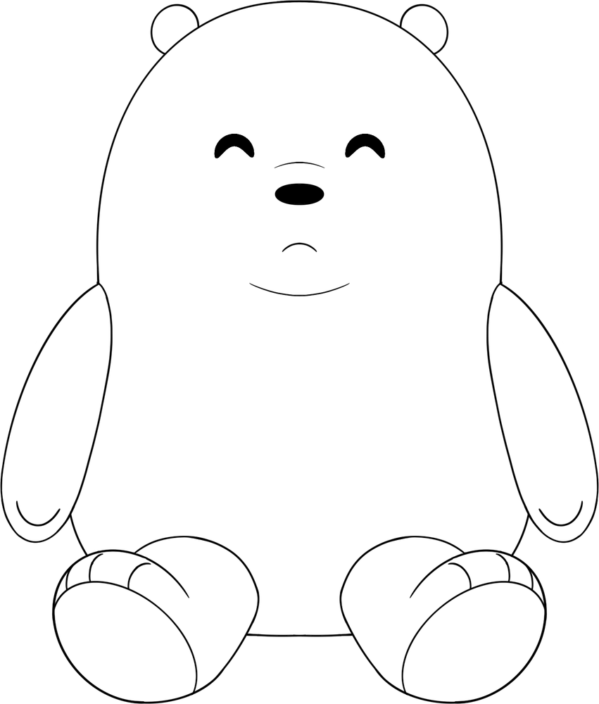 Ice Bear Plush (9in)