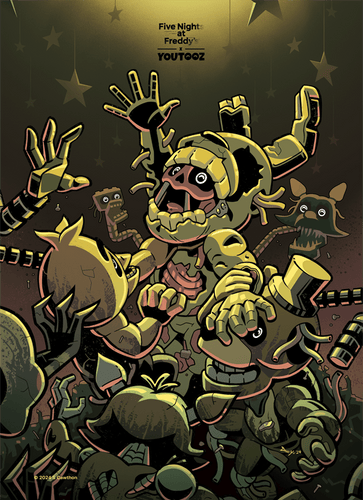 Concept of Five Nights at Freddy's Game 3 Print