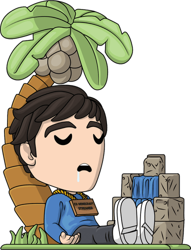 Concept of Sleepy ConnorEatsPants