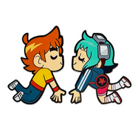 Scott and Ramona Kissing Pin
