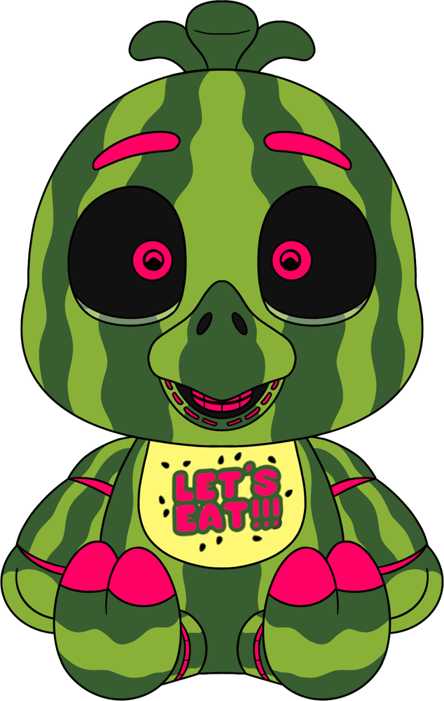 Watermelon Chica Plush (9in)