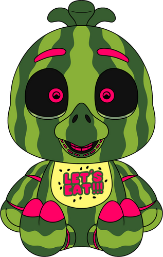 Concept of Watermelon Chica Plush (9in)