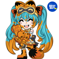 Lasagna Splatter Garfield Miku