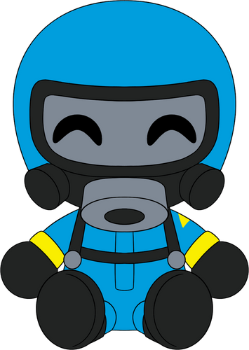 Concept of Scientist Plush (9in)