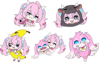 Chibidoki Pin Set