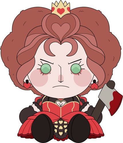 Queen of Hearts Plush (9in)