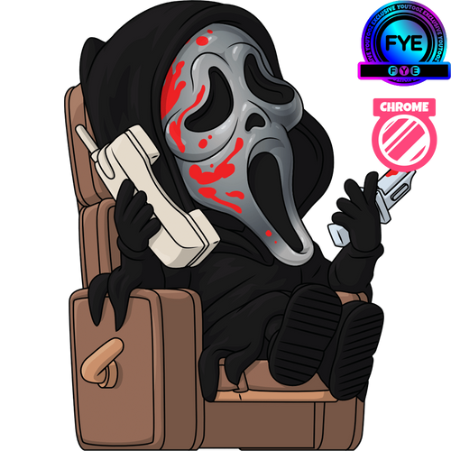 Silver Ghost Face Lounging