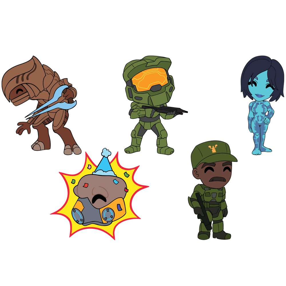 Halo Pin Set