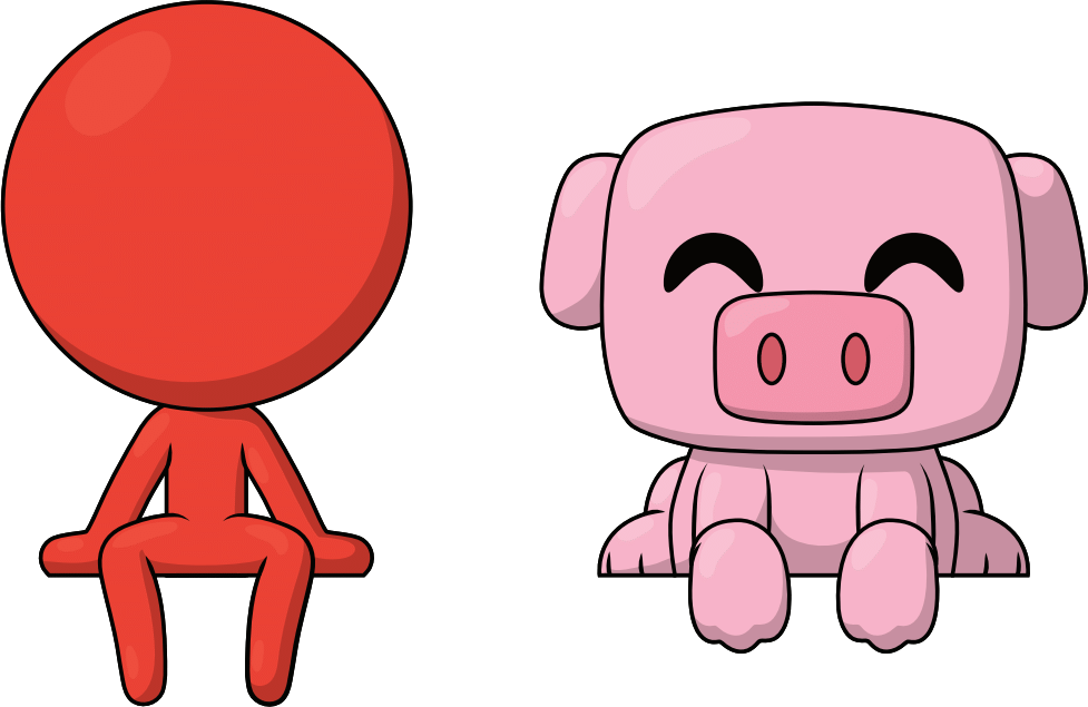 Red & Pig