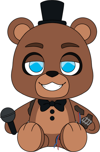 Concept of Withered Freddy Plush (9in)