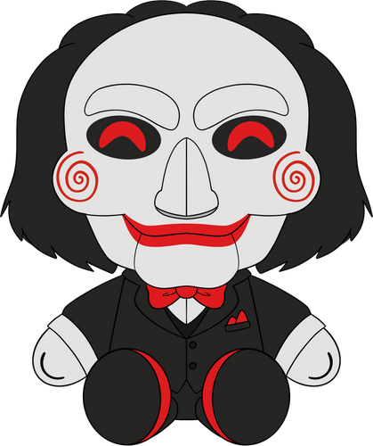Concept of Billy the Puppet Plush (9in)
