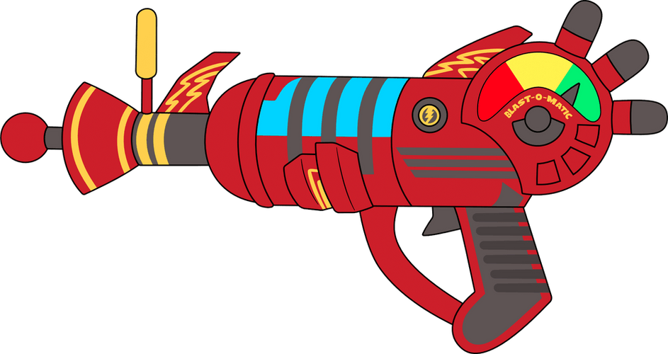 Concept of Ray Gun Plush (9in)