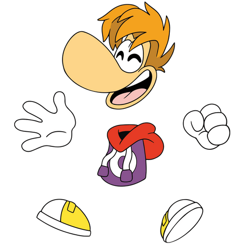 Concept of Rayman Pin Set