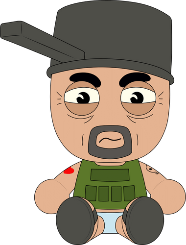 Cranky Frank Plush (9in)