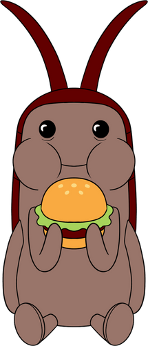 Concept of Cockroach Shoulder Rider (6in)