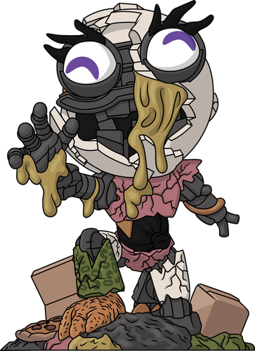Concept of Ruined Chica