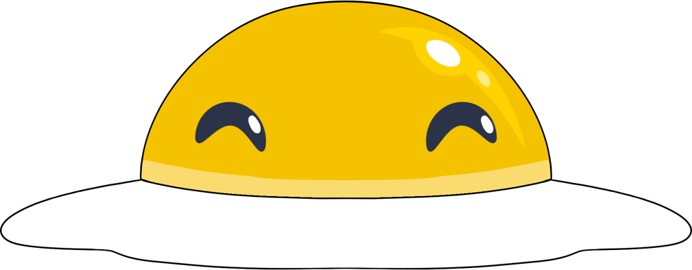 Concept of Yolky Slime Stickie (6in)