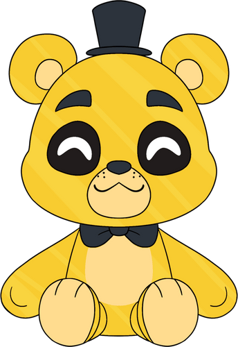 Concept of Golden Freddy Shoulder Rider (6in)