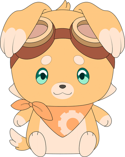 Bonnie Barkswell Plush (9in)