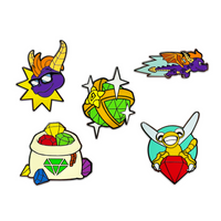 Spyro Pin Set