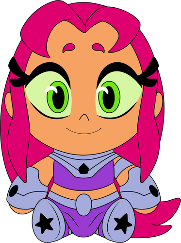 Concept of Starfire Plush (9in)