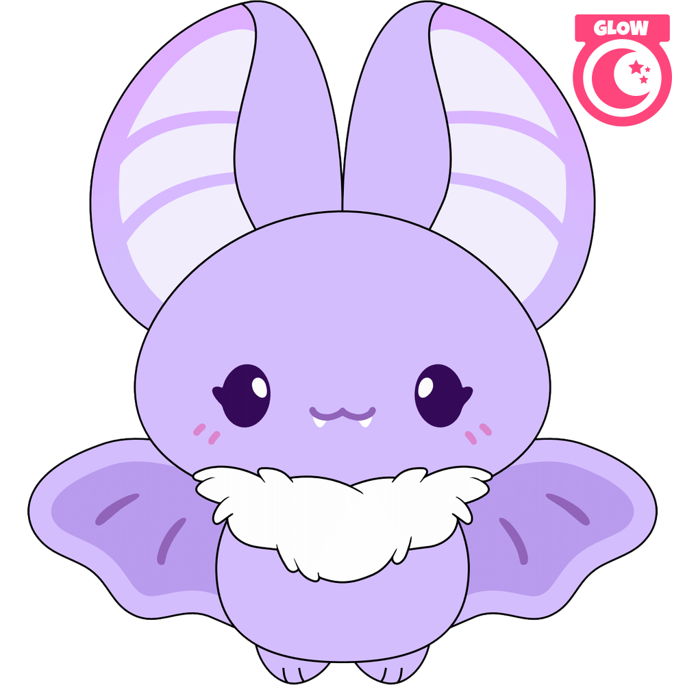 Bitty Bat Keychain (5in)