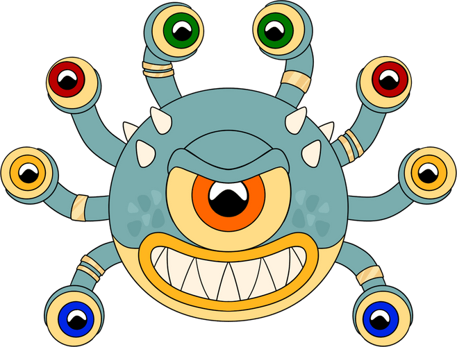 Concept of Xanathar Plush (9in)