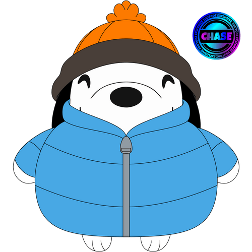 Puffer Jacket Snoopy Keychain (5in)