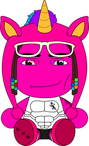 Pink Mink Plush (9in)