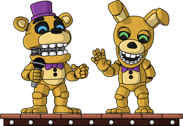Fredbear & Spring Bonnie