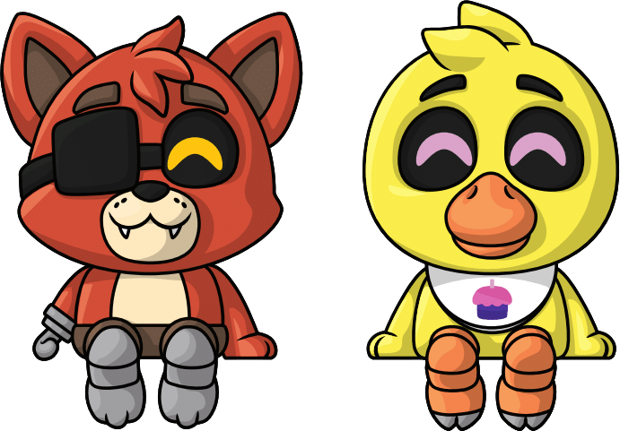 Concept of Chica and Foxy