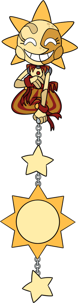 Sun Hanging Pin