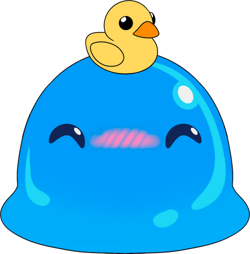 Concept of Puddle Slime Stickie (6in)