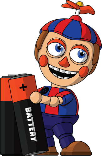 Concept of Battery Bandit Balloon Boy