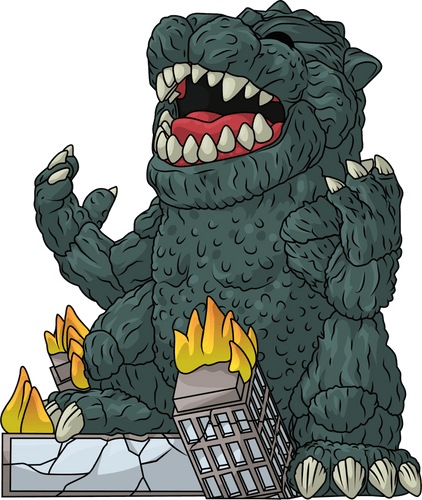 Concept of Godzilla the Destroyer
