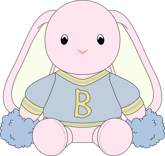 Beach Bunny Plush (9in)