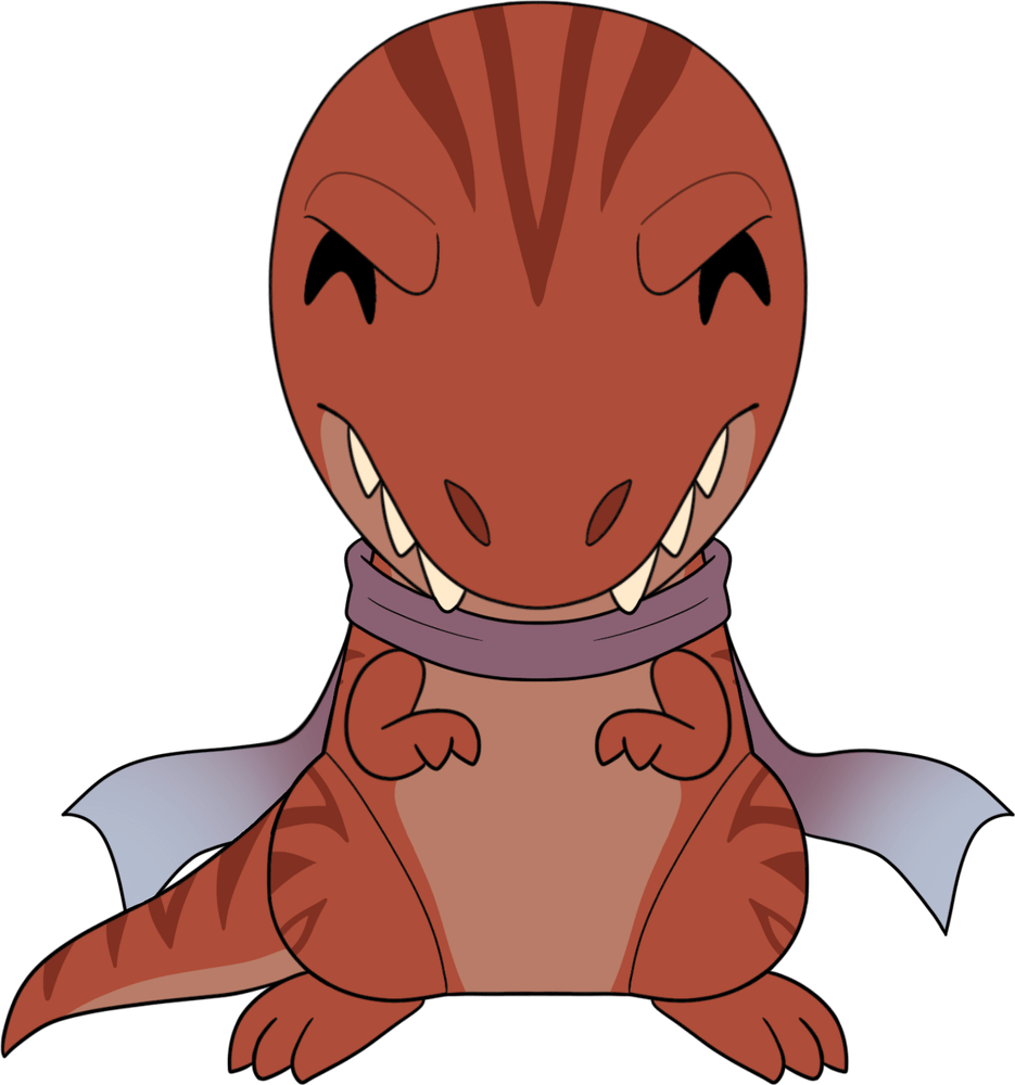 Dino Caleb Plush (9in)