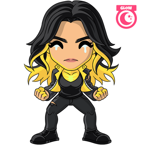Radioactive Kimiko Concept Illustration