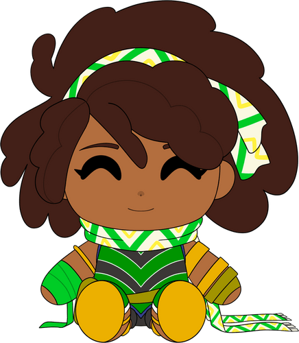 Concept of Marisa Plush (9in)