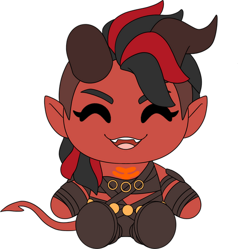 Concept of Karlach Plush (9in)