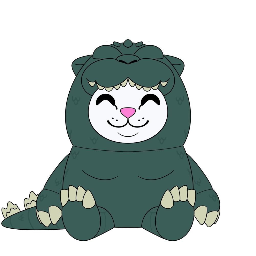 RIPnDIP X Godzilla Plush (9in)