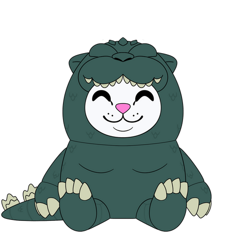Concept of RIPnDIP X Godzilla Plush (9in)