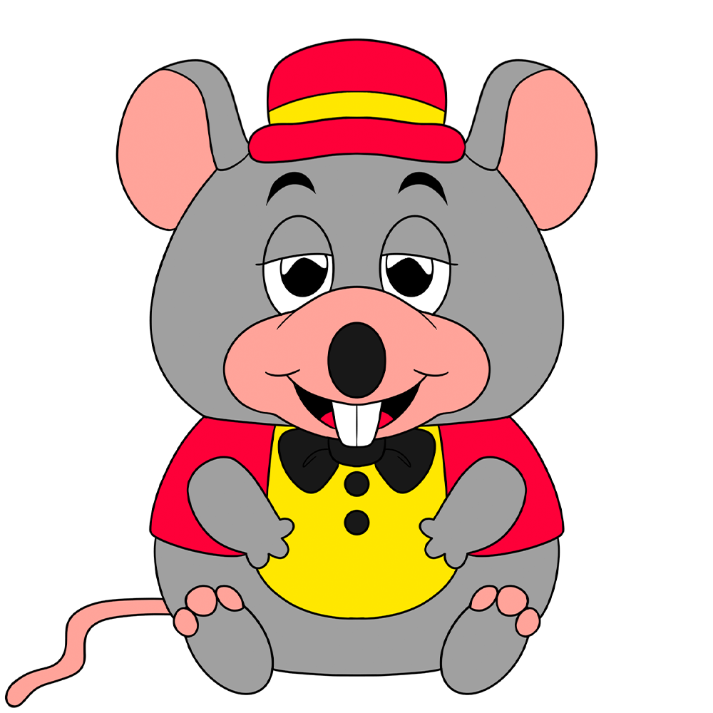 Classic Chuck E. Cheese Plush (9in)