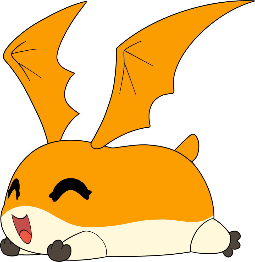 Patamon Stickie (6in)