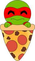 Raphael Pizza Plush (9in)