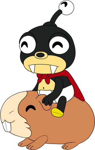 Concept of Nibbler Rider Plush (9in)