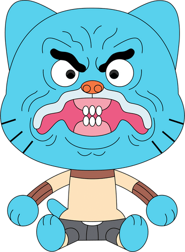 Grumpy Gumball Plush (9in)